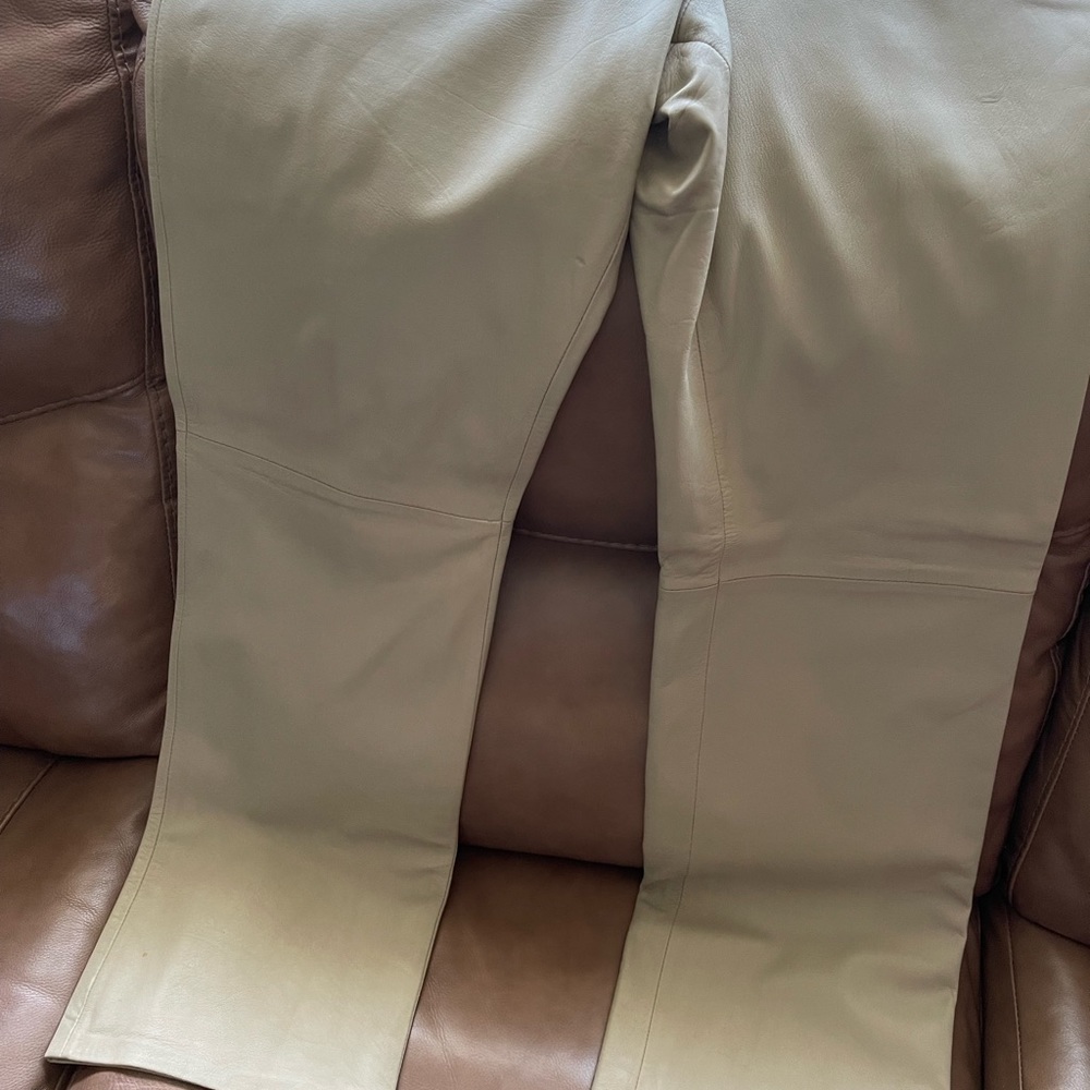 Women’s Genuine Leather pants.